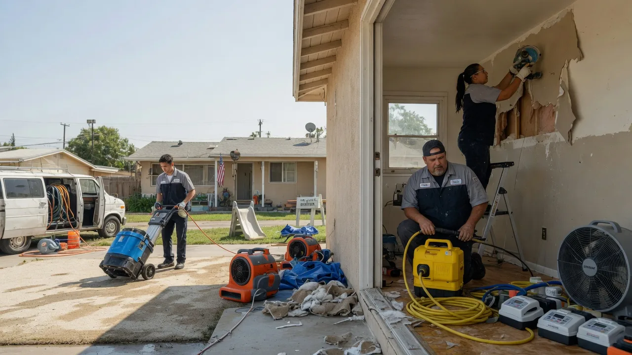Water Damage Restoration in Fort Dick, CA near me